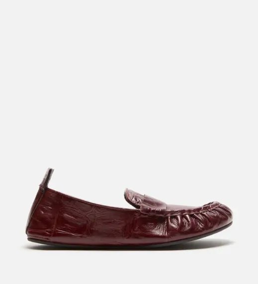 Acne Studios Leather Saddle Loafers